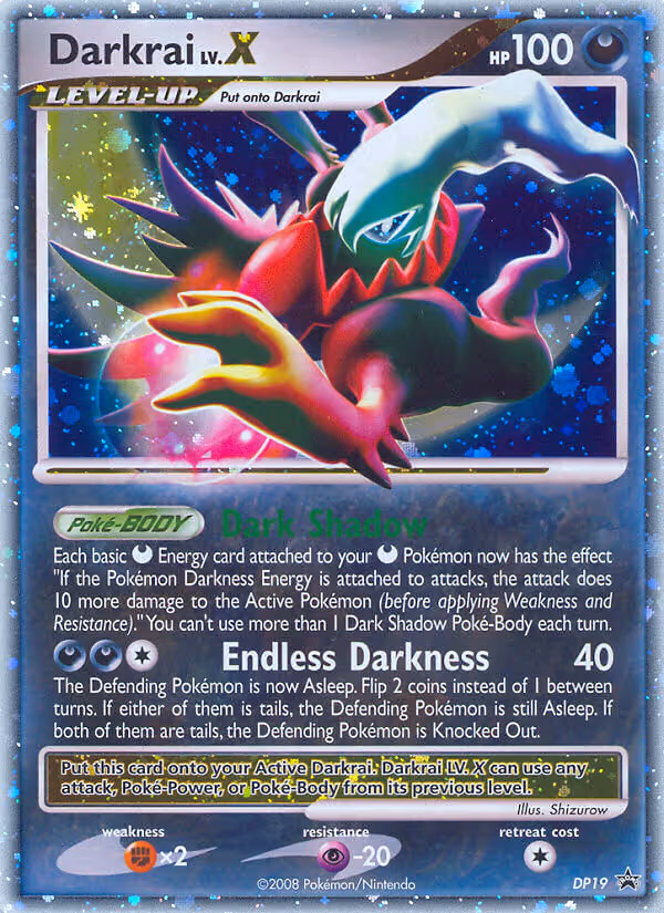Darkrai DP19 Pokemon card