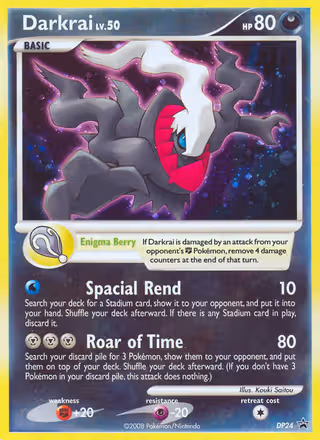 Darkrai DP24 Pokemon card