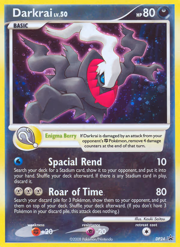 Darkrai DP24 Pokemon card