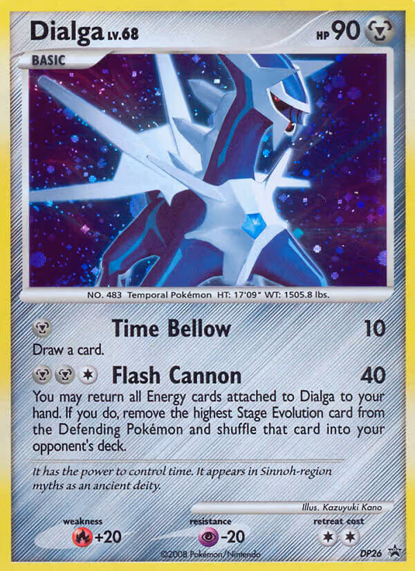 Dialga DP26 Pokemon card