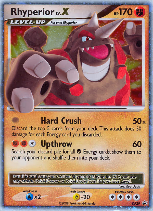 Rhyperior DP29 Pokemon card
