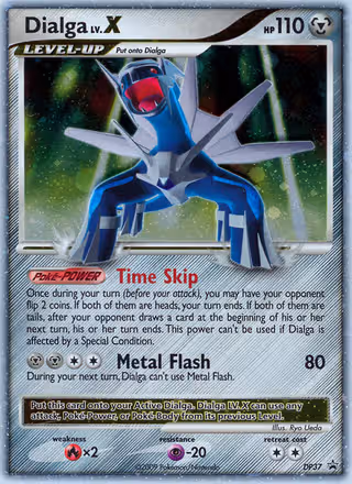 Dialga DP37 Pokemon card