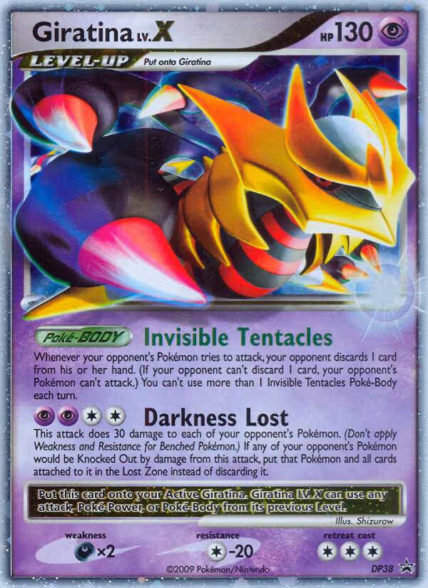 Giratina DP38 Pokemon card