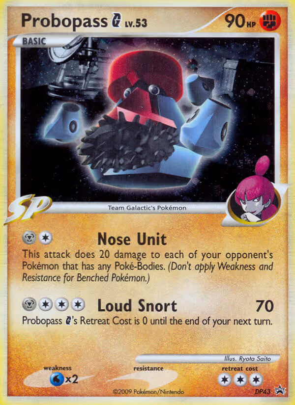 Probopass G DP43 Pokemon card