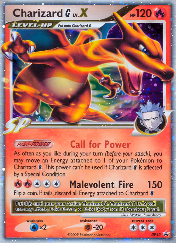Charizard G DP45 Pokemon card