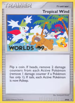 Tropical Wind DP48 Pokemon card