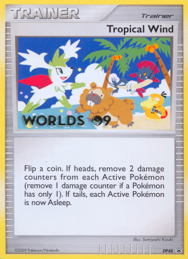 Tropical Wind DP48 Pokemon card