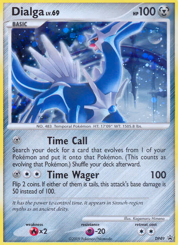Dialga DP49 Pokemon card