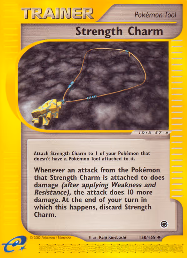 Strength Charm 150/165 Pokemon card