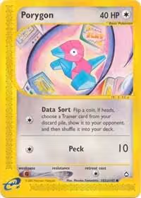 Porygon 103b Pokemon card