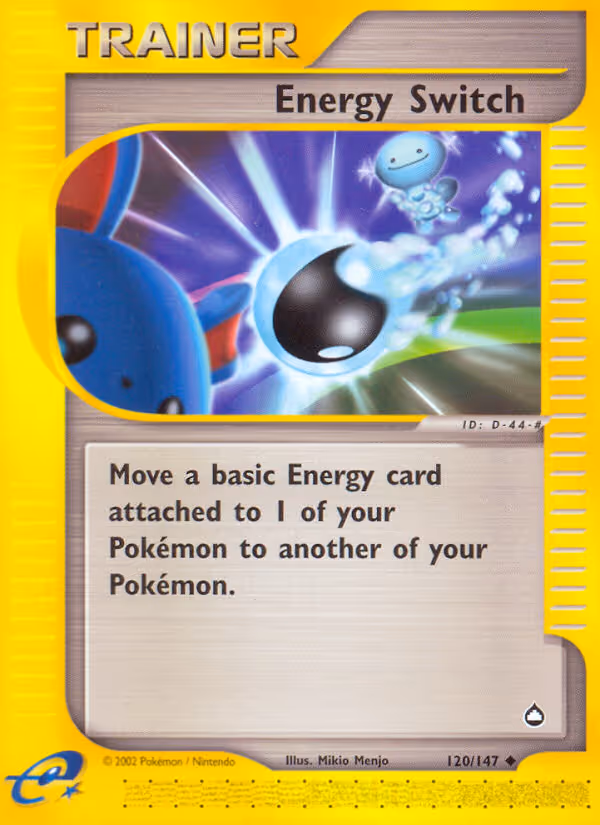 Energy Switch 120/147 Pokemon card