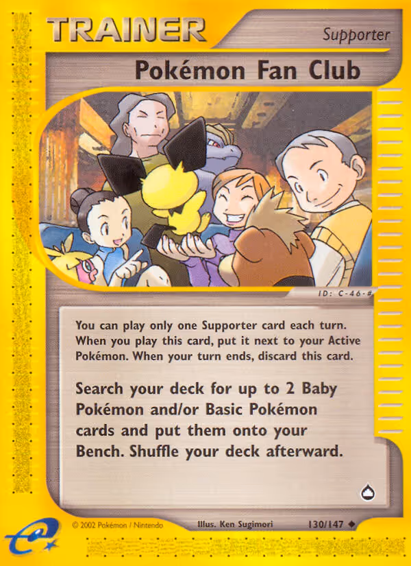 Pokémon Fan Club 130/147 Pokemon card
