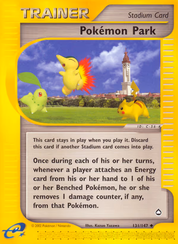 Pokémon Park 131/147 Pokemon card