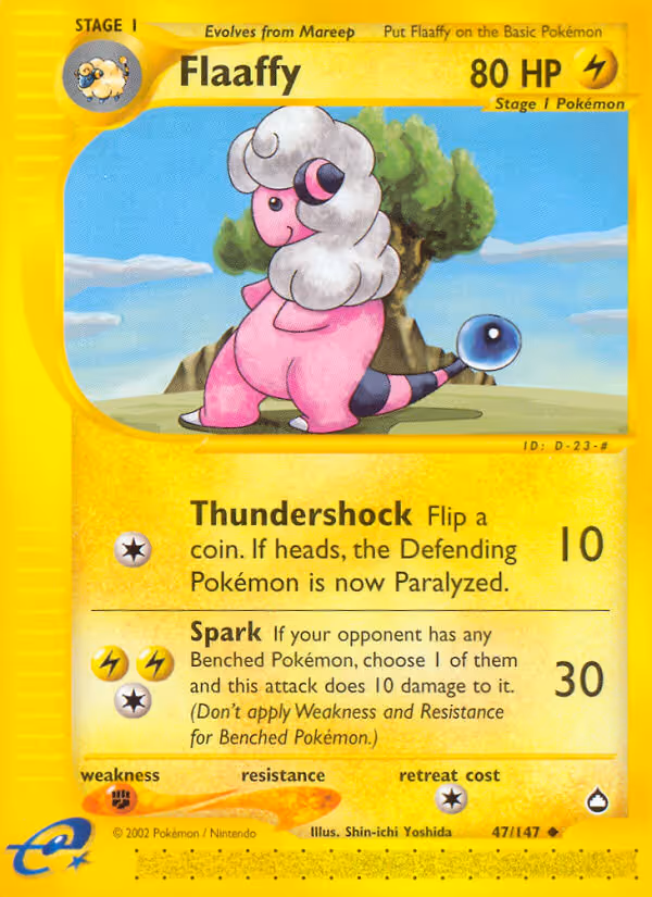 Flaaffy 47/147 Pokemon card