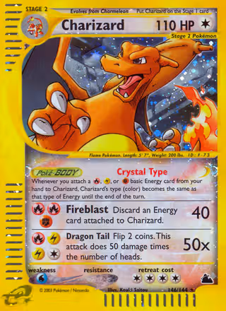 Charizard Pokemon card
