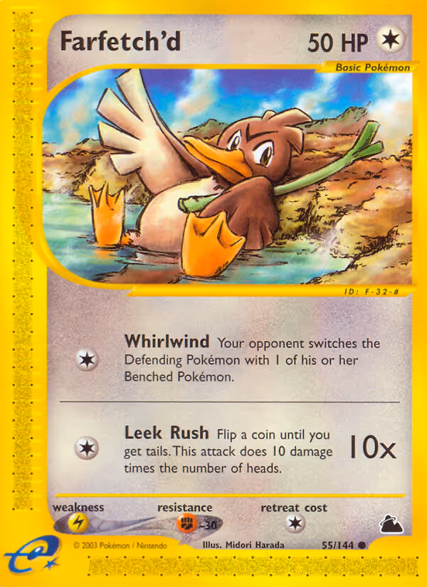 Farfetch'd 55/144 Pokemon card