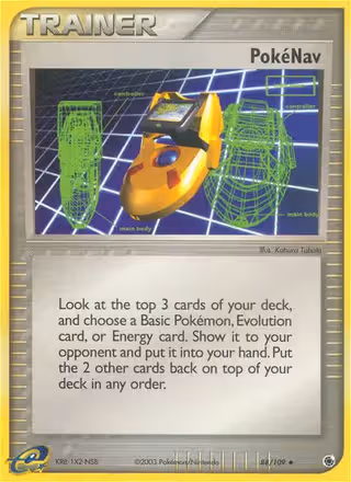 PokéNav 88/109 Pokemon card