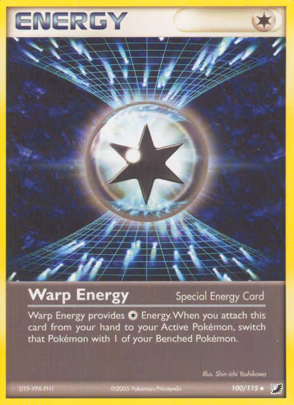 Warp Energy 100/115 Pokemon card