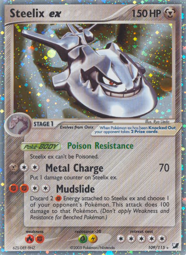 Steelix ex 109/115 Pokemon card