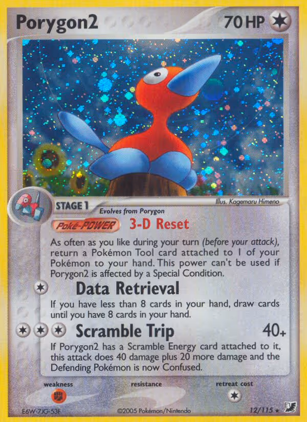 Porygon2 12/115 Pokemon card
