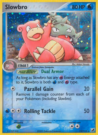 Slowbro 13/115 Pokemon card