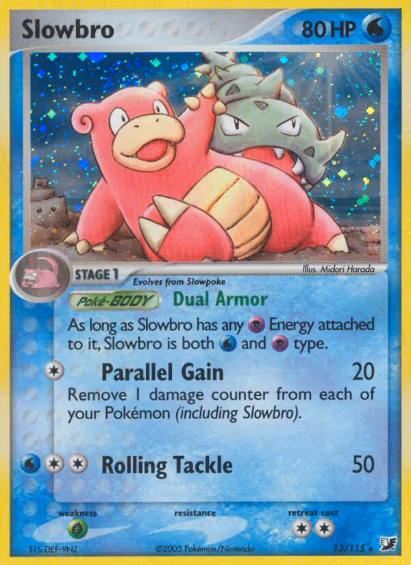 Slowbro 13/115 Pokemon card