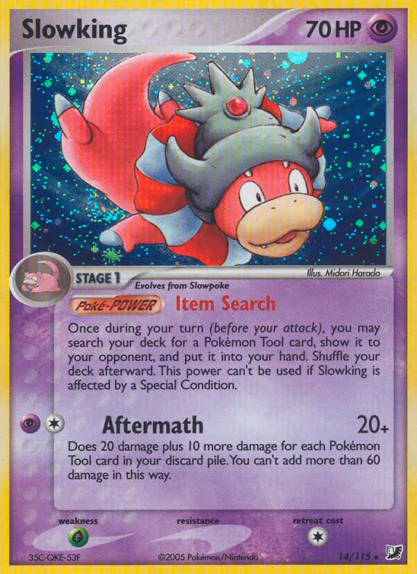 Slowking 14/115 Pokemon card