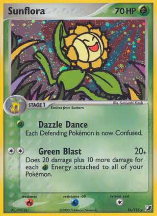 Sunflora 16/115 Pokemon card