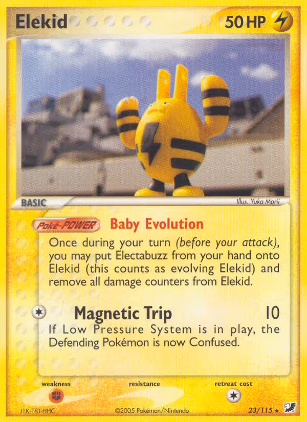 Elekid 23/115 Pokemon card