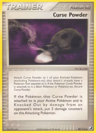 Curse Powder 80/115 Pokemon card