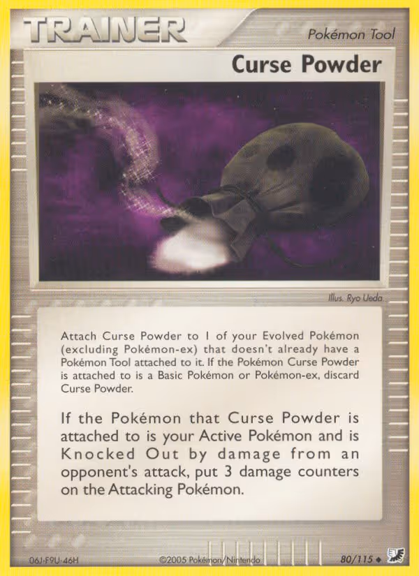 Curse Powder 80/115 Pokemon card