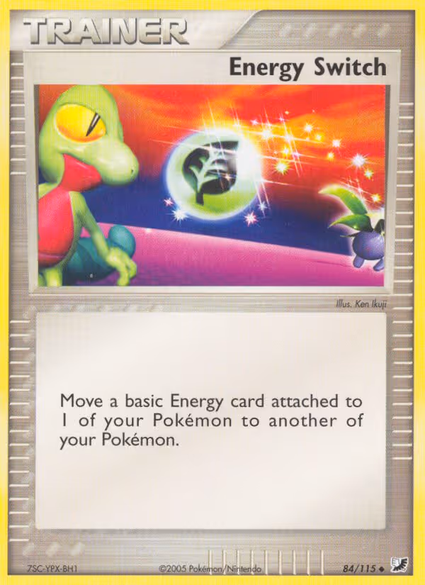 Energy Switch 84/115 Pokemon card