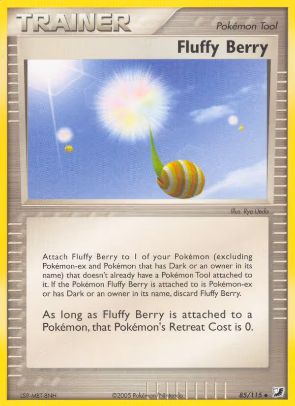 Fluffy Berry 85/115 Pokemon card