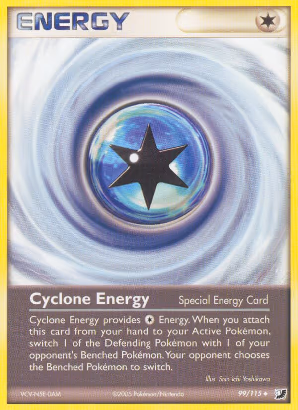 Cyclone Energy 99/115 Pokemon card