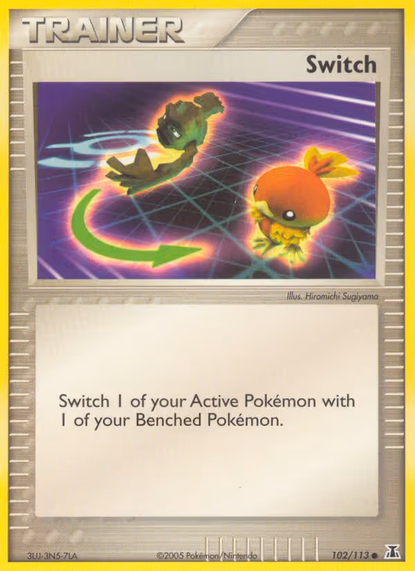 Switch 102/113 Pokemon card