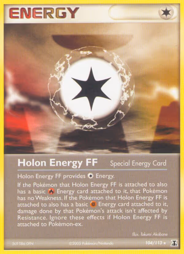Holon Energy FF 104/113 Pokemon card