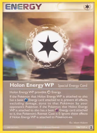 Holon Energy WP 106/113 Pokemon card