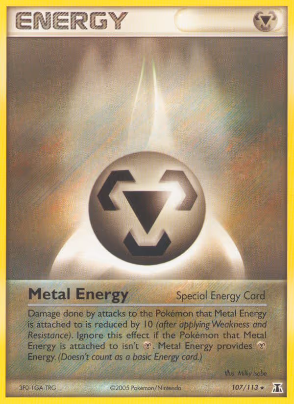 Metal Energy 107/113 Pokemon card