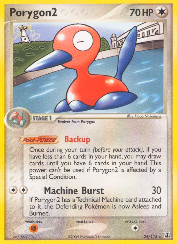 Porygon2 25/113 Pokemon card