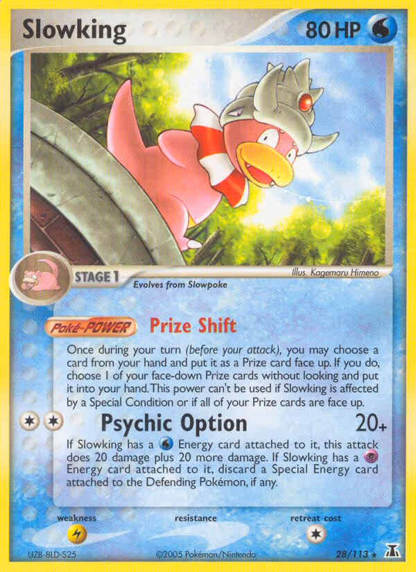 Slowking 28/113 Pokemon card
