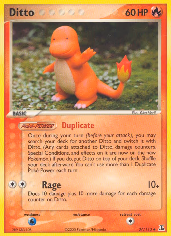 Ditto 37/113 Pokemon card