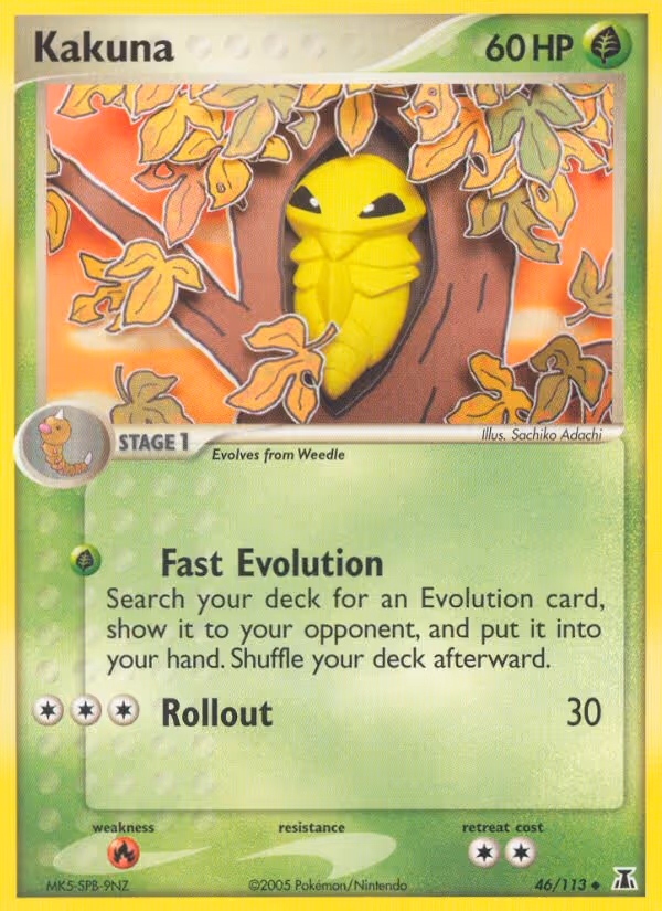 Kakuna 46/113 Pokemon card