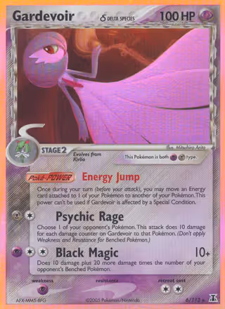 Gardevoir δ 6/113 Pokemon card