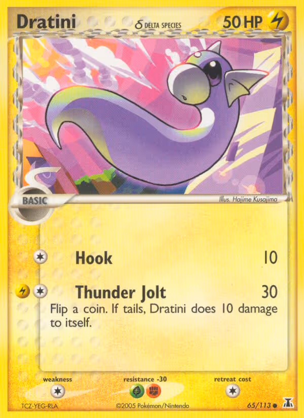 Dratini δ 65/113 Pokemon card