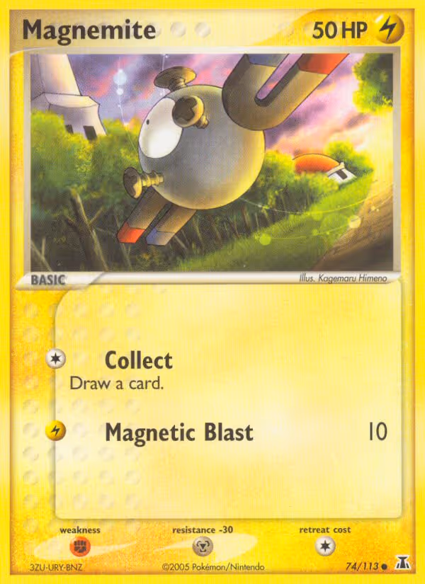 Magnemite 74/113 Pokemon card