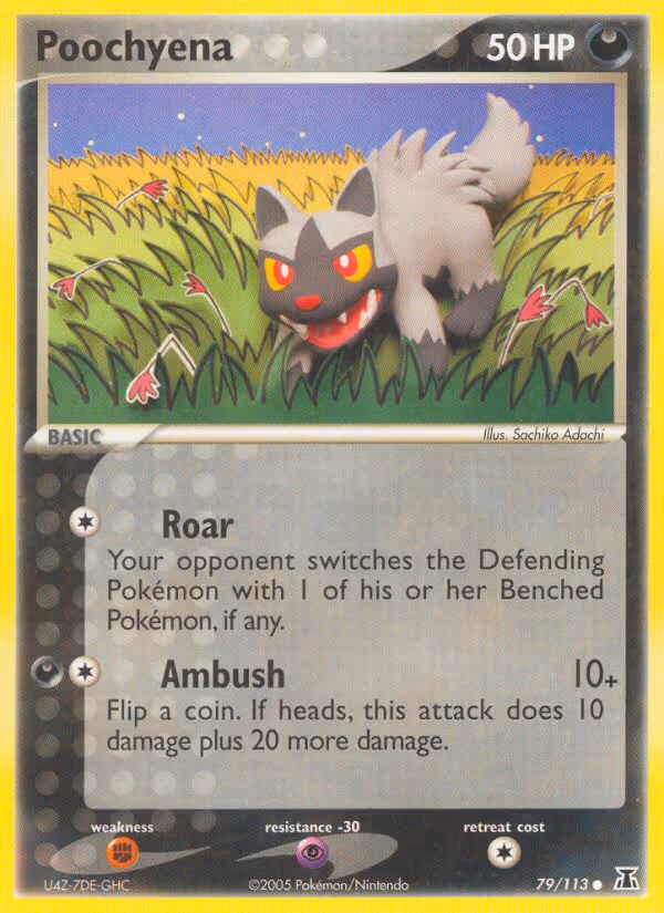 Poochyena 79/113 Pokemon card