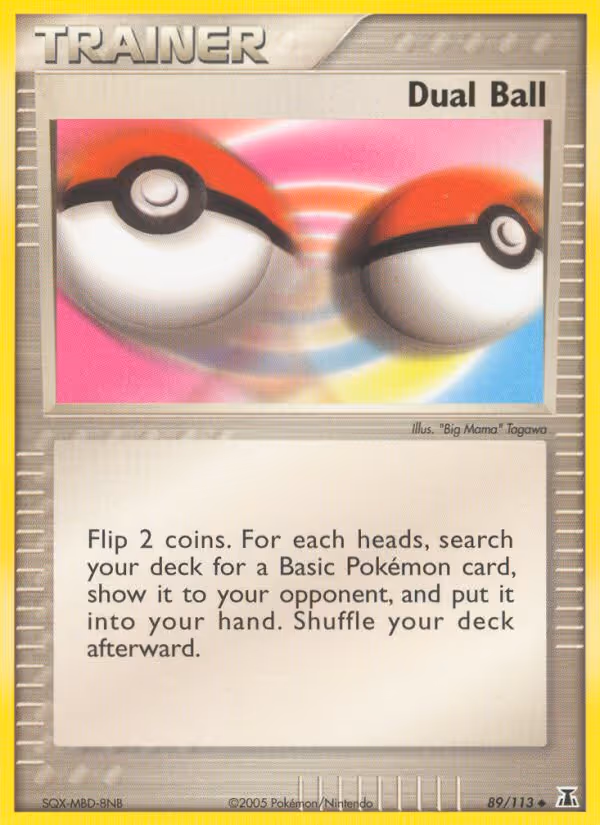 Dual Ball 89/113 Pokemon card