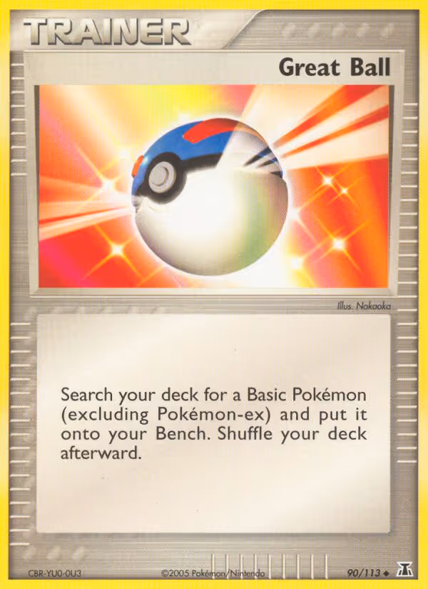 Great Ball 90/113 Pokemon card