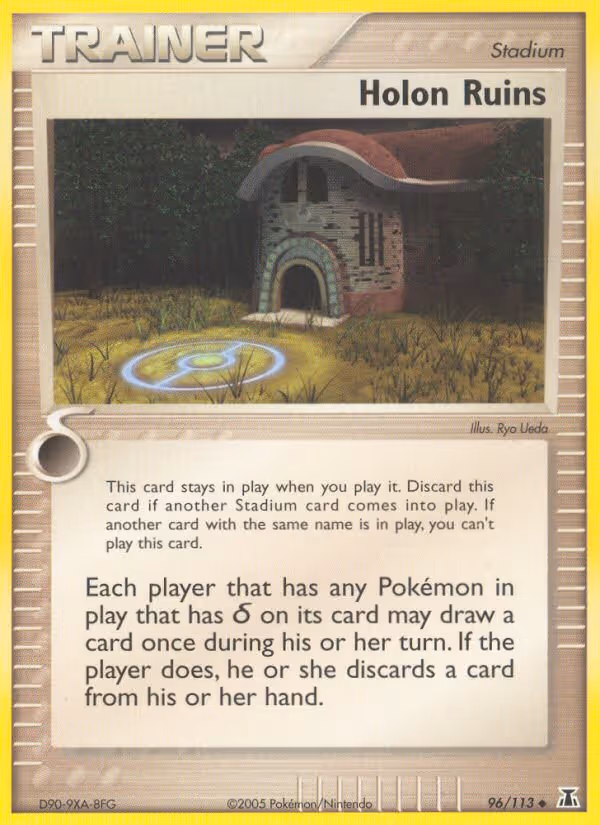 Holon Ruins 96/113 Pokemon card
