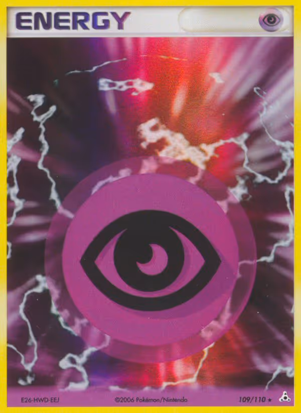 Psychic Energy 109/110 Pokemon card